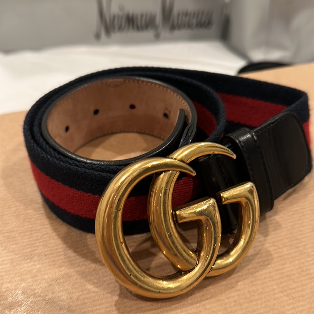 Gucci Double G Web Belt - Elevate Your Style with Iconic Sophistication!